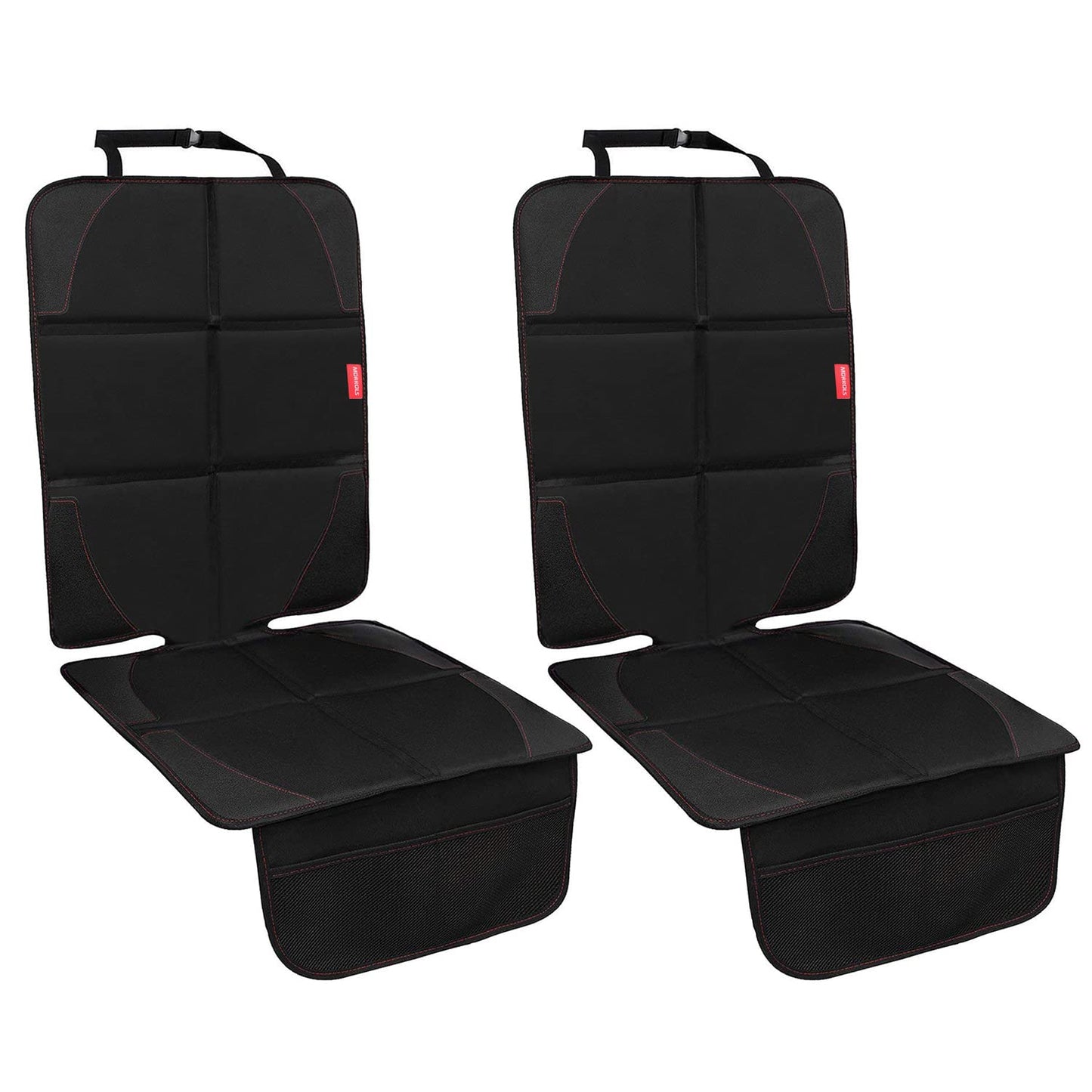 MORROLS Thick Padded Car Seat Protector with Mesh Pockets