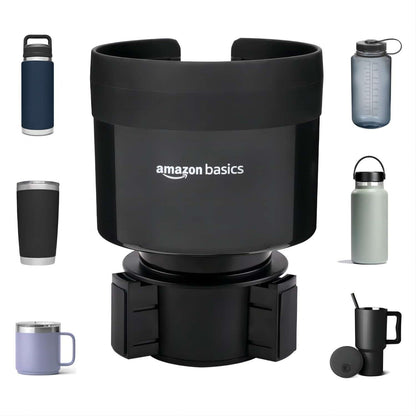 Amazon Basics Cup Holder Adapter for Yeti & Hydro Flask – Black