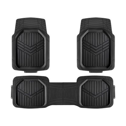 Amazon Basics Universal Fit Car Floor Mats – Black