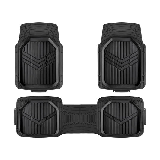 Amazon Basics Universal Fit Car Floor Mats – Black