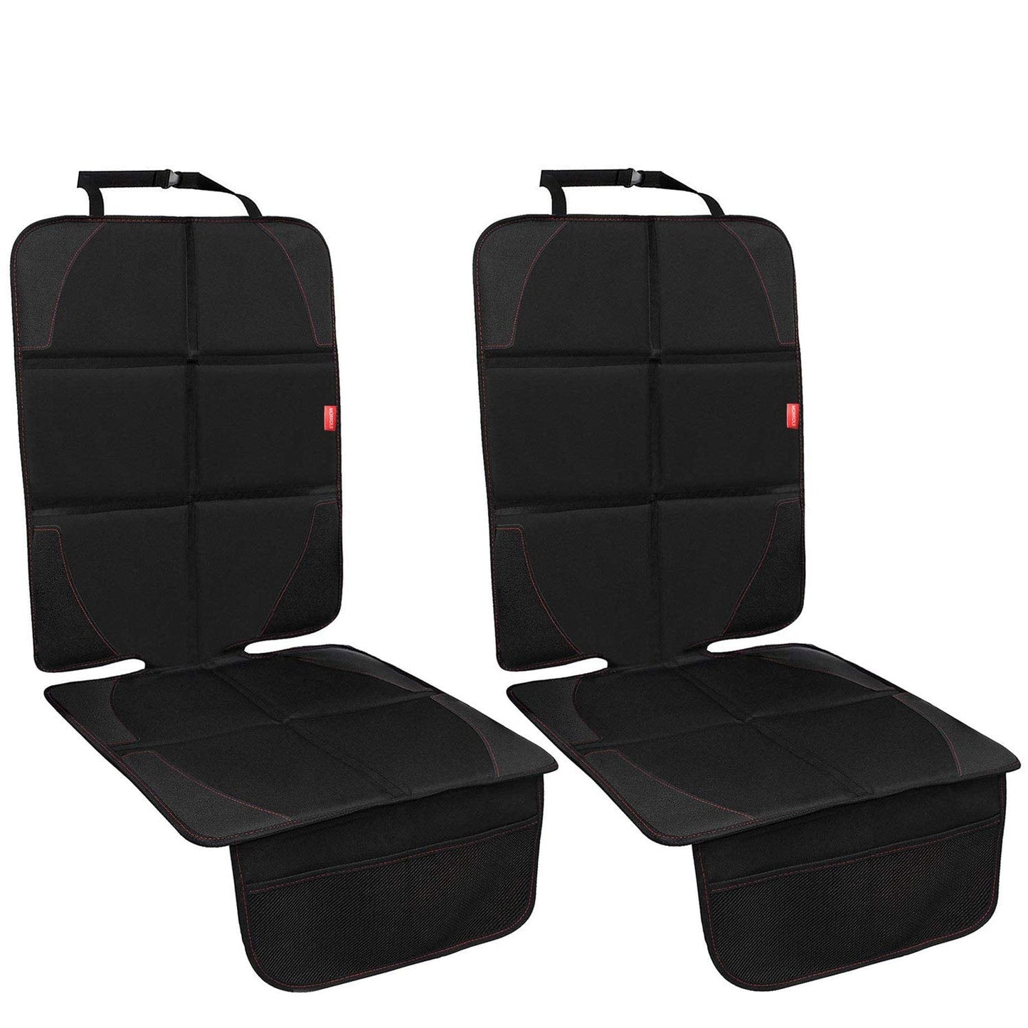 MORROLS Thick Padded Car Seat Protector with Mesh Pockets