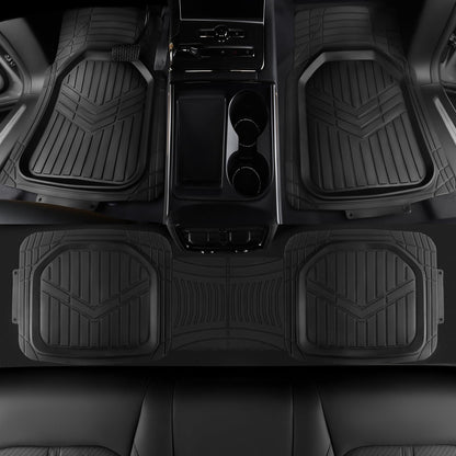 Amazon Basics Universal Fit Car Floor Mats – Black