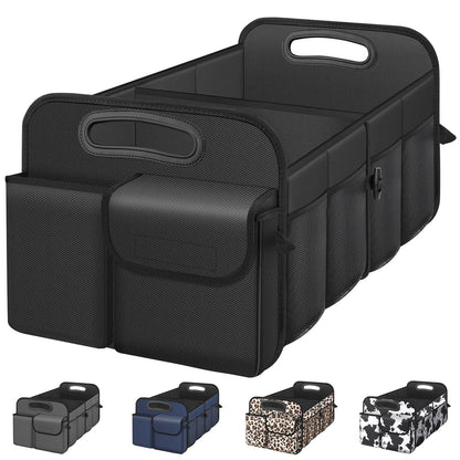 Femuar Waterproof Car Trunk Storage Organizer – Black